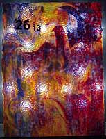 Tiffany glass sheet #13 in box #26