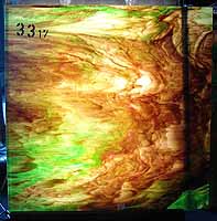 Tiffany glass sheet #17 in box #33